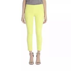 J Brand Skinny‎ Cropped Ankle Pants 28 Neon Green